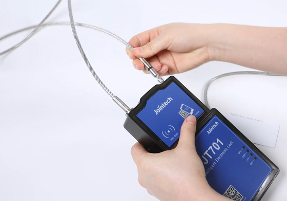 Asset Real Time Tracking Smart Container Lock Dual SIM Large Battery GPS Lock