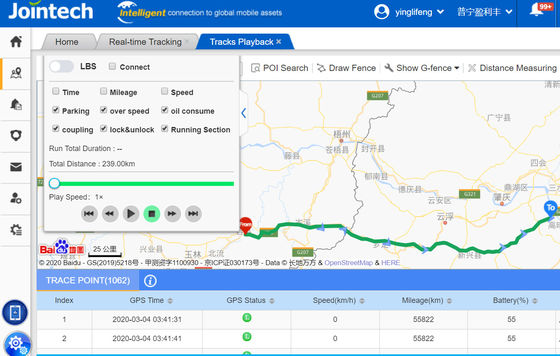 API Supported Vehicle GPS Tracking Software For Fleet Management
