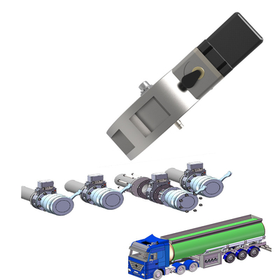 Smart Diesel Fuel Oil Tank Valve Lock With Remote Control Oil Theft Prevention