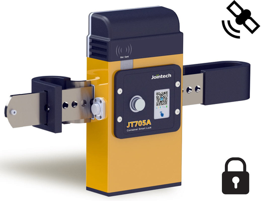 Jointech JT705A ความปลอดภัยสูง GPS GSM คาร์กโก้ติดตามล็อคอิเล็กทรอนิกส์กับ ETA การจัดการ