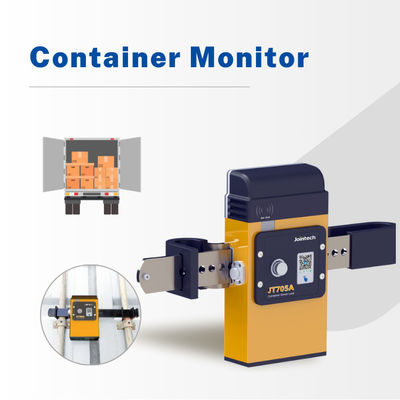 ความปลอดภัยสูง Smart 4G GPS Tracker Padlock Logistic Container Tracking ป้องกันการปลอมแปลง