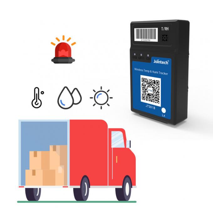 Logistic Data Logger Temperature GPS Tracker Portable Warn Goods Quality