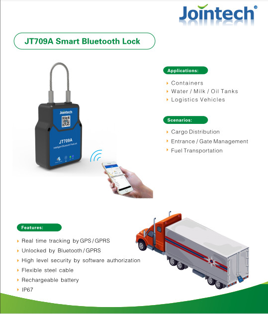 กุญแจติดตามสภาพอากาศ GPS, JT709A GPS E Lock